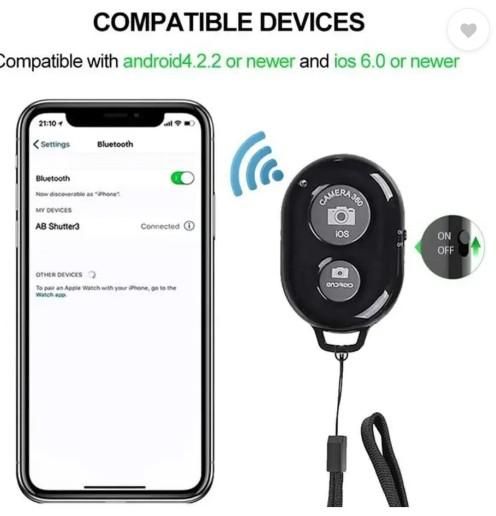 Bluetooth Camera  Remote Shutter